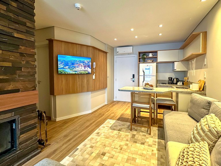 Luxuoso Studio no Serra Class (307)
