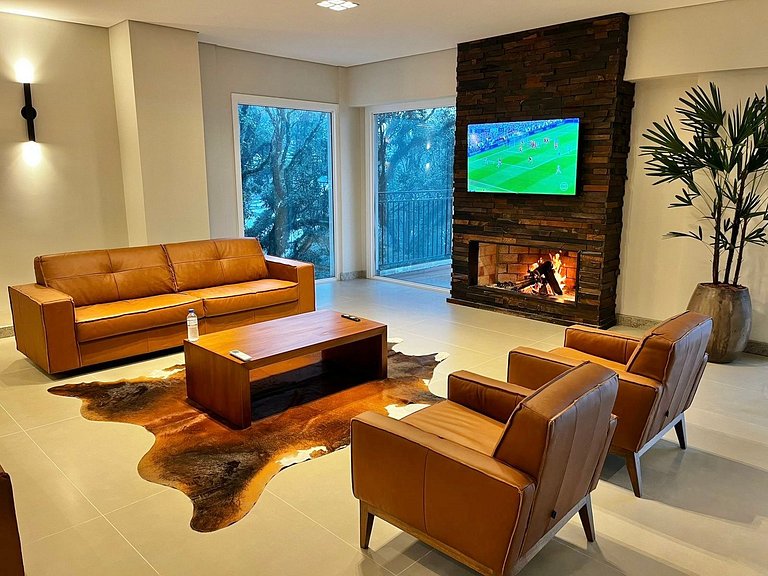 Luxuoso Studio no Serra Class (307)