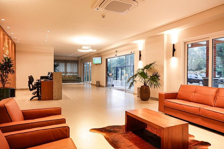 NOVO Studio 506 - Hidro, Lareira  e Piscina Quente