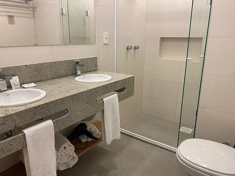 NOVO Studio 506 - Hidro, Lareira  e Piscina Quente