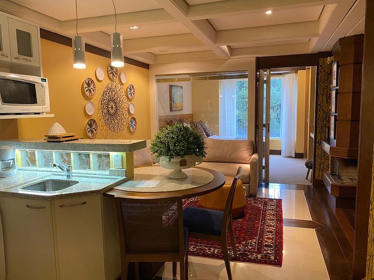 Glamuroso Studio no Laje de Pedra Mountain | 3023