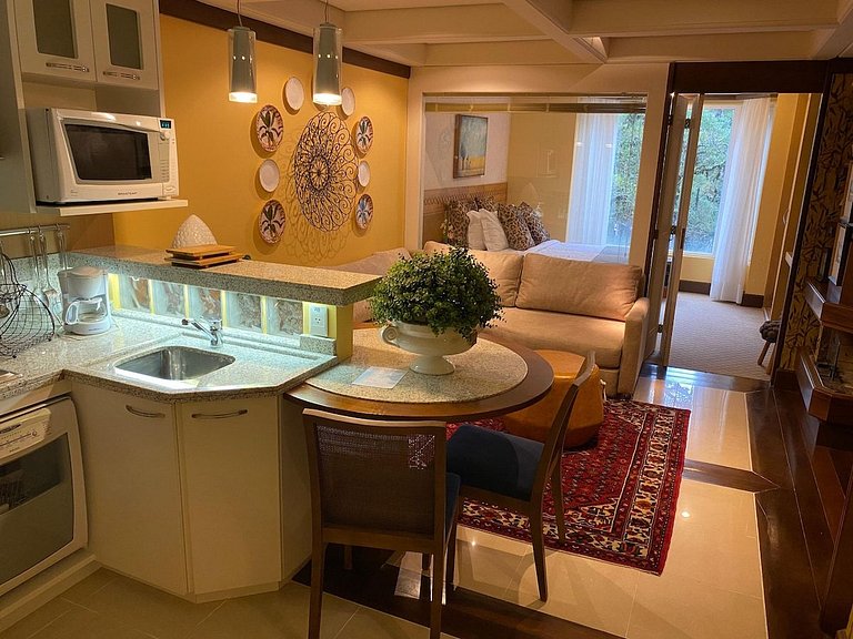 Glamuroso Studio no Laje de Pedra Mountain | 3023