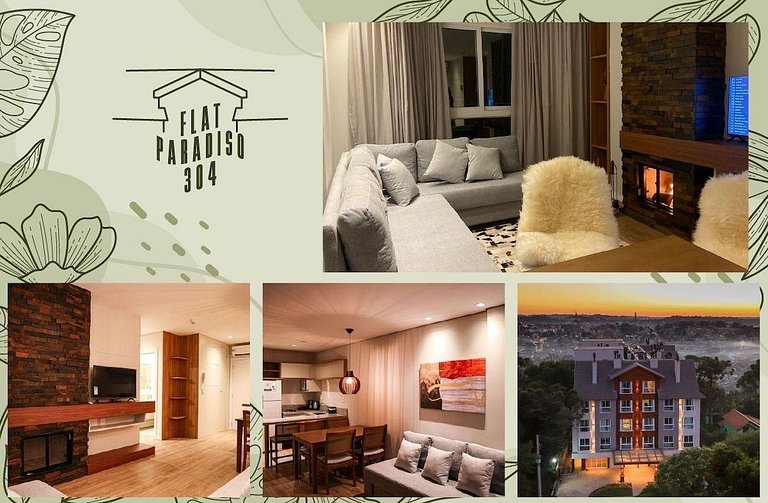 Fantástica Suite | 304 | Piscina | Academia |Sauna