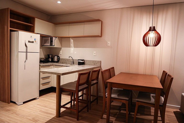 Fantástica Suite | 304 | Piscina | Academia |Sauna