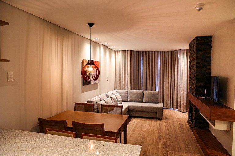 Fantástica Suite | 304 | Piscina | Academia |Sauna