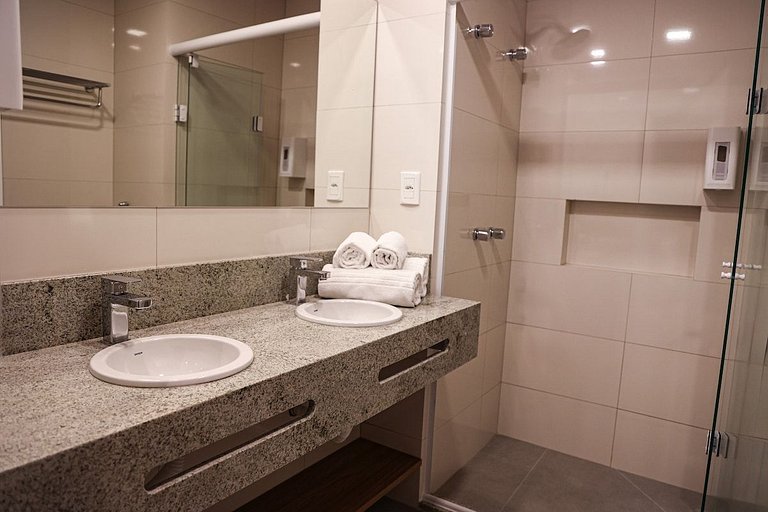 Fantástica Suite | 304 | Piscina | Academia |Sauna