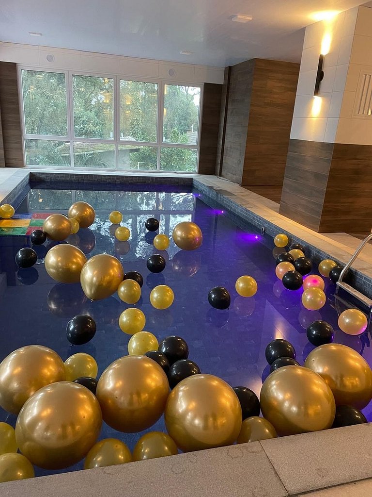 Fantástica Suite | 304 | Piscina | Academia |Sauna