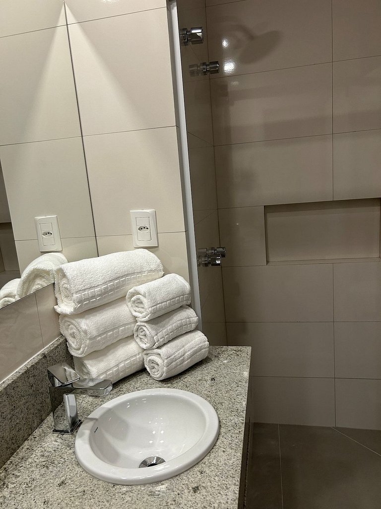 Fantástica Suite | 304 | Piscina | Academia |Sauna