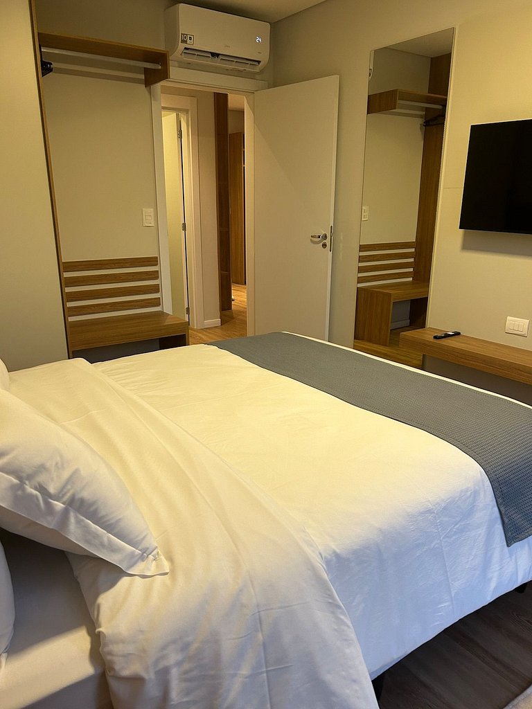 Fantástica Suite | 304 | Piscina | Academia |Sauna