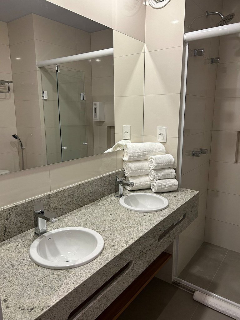 Fantástica Suite | 304 | Piscina | Academia |Sauna