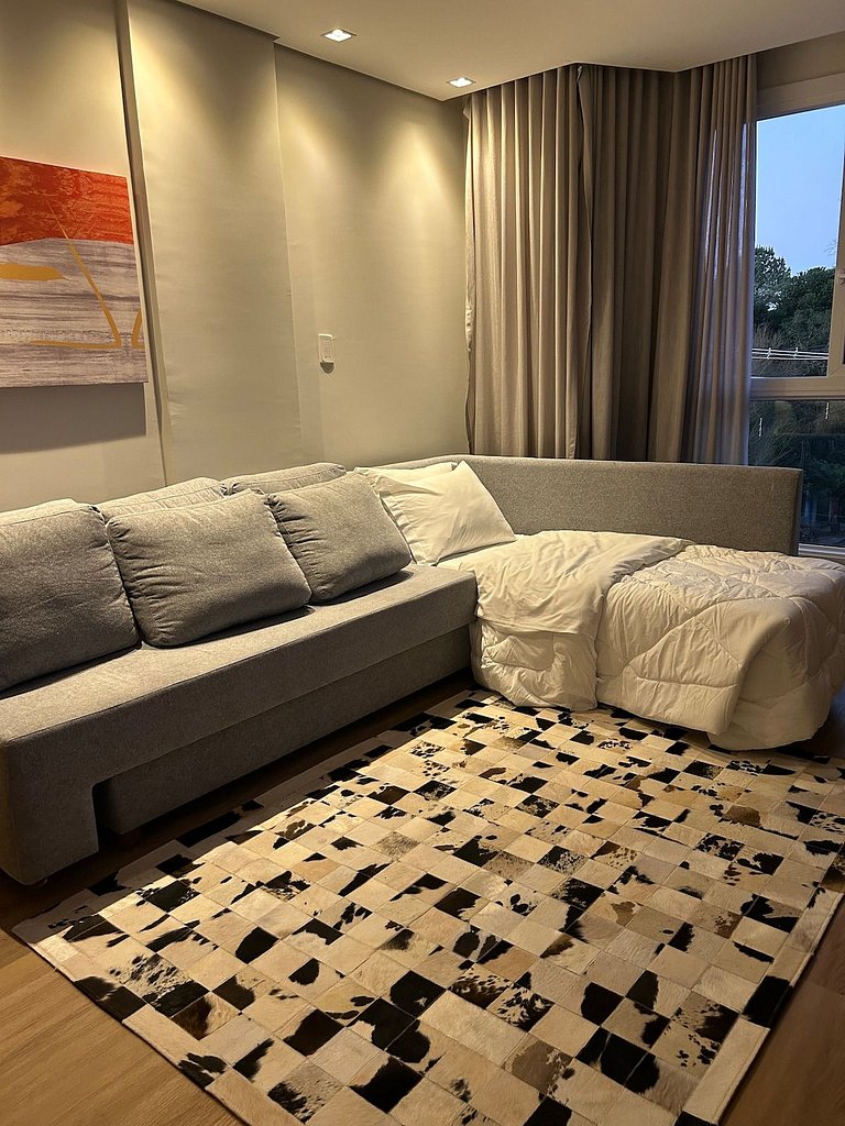 Fantástica Suite | 304 | Piscina | Academia |Sauna