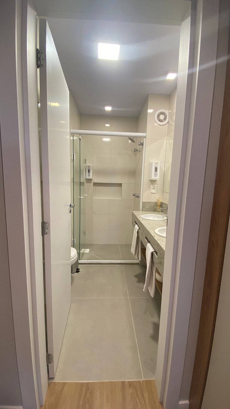 NOVA Suíte 103 | Piscina Aq | Academ | Sauna (Joana)