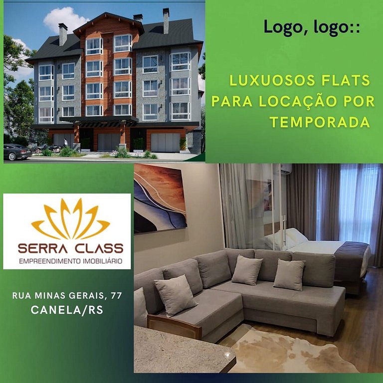 NOVA Suíte 103 | Piscina Aq | Academ | Sauna (Joana)