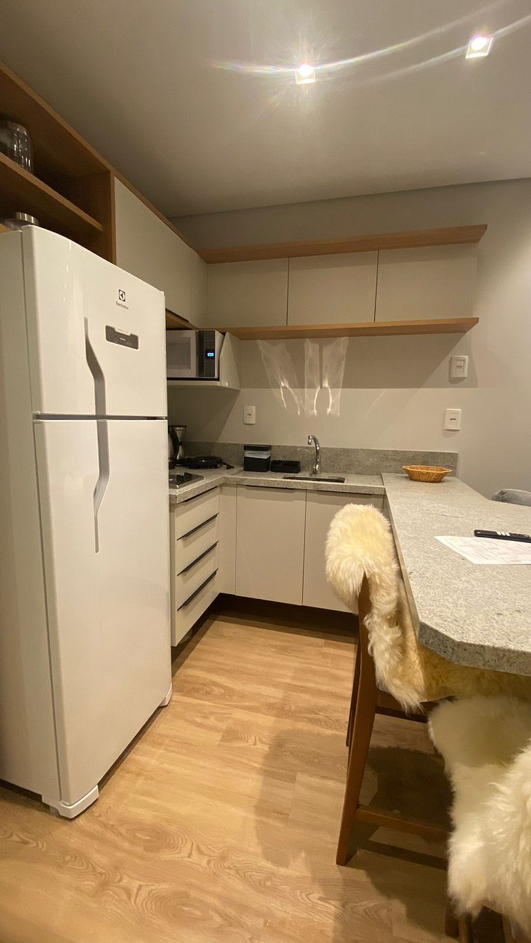 NOVO Stúdio 211 | Piscina Aq | Academ | Sauna (Joana)