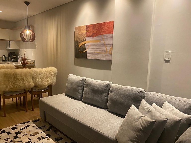 NOVA Suíte 103 | Piscina Aq | Academ | Sauna (Joana)