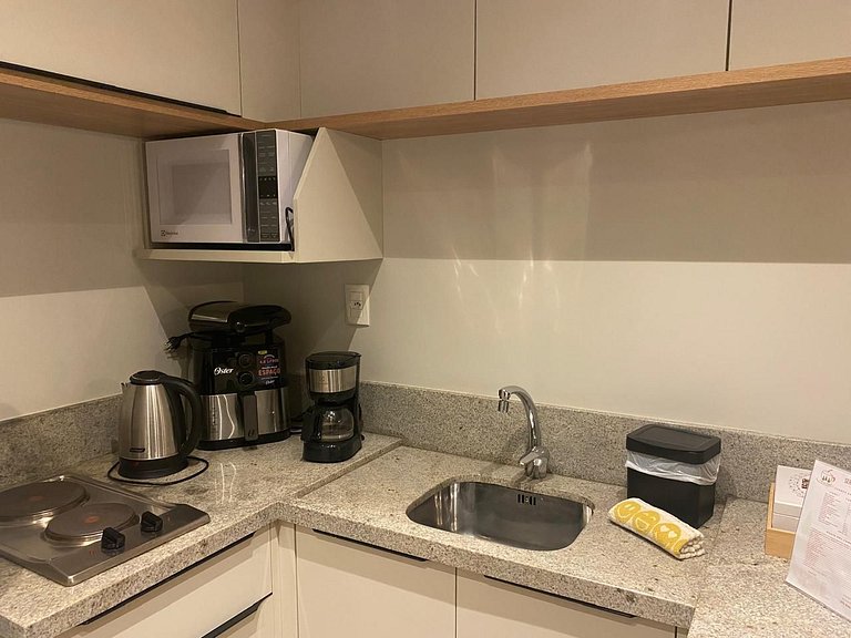 NOVA Suíte 103 | Piscina Aq | Academ | Sauna (Joana)