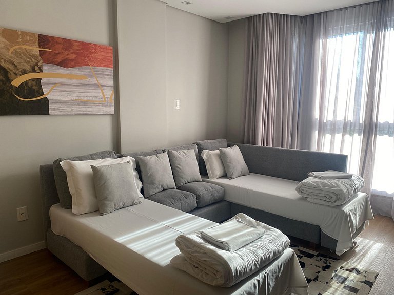 NOVA Suíte 103 | Piscina Aq | Academ | Sauna (Joana)