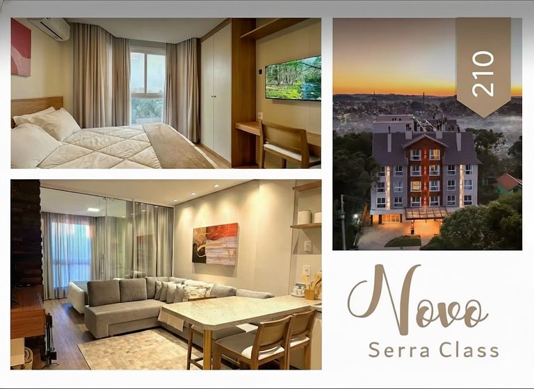 NOVO Stúdio 210 | Piscina Aq | Academ | Sauna (Joana)