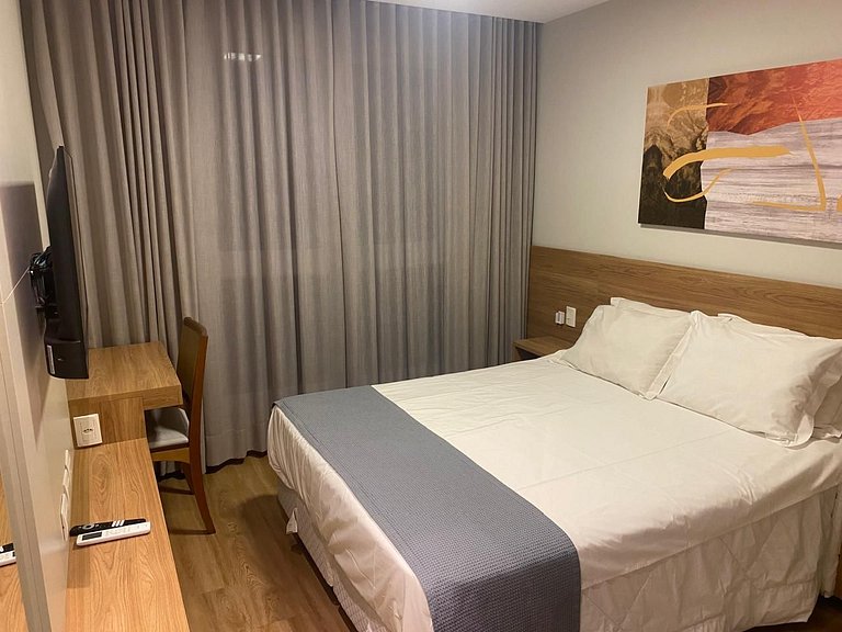 NOVO Stúdio 211 | Piscina Aq | Academ | Sauna (Joana)