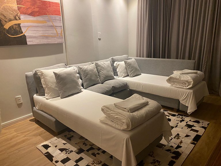 NOVO Stúdio 211 | Piscina Aq | Academ | Sauna (Joana)