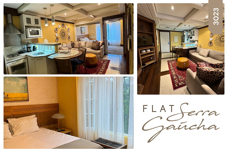 Glamuroso Studio no Laje de Pedra Mountain | 3023