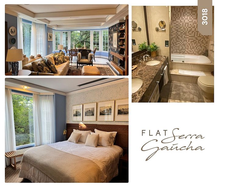 Suíte Presidencial 3018 no Laje de Pedra Mountain