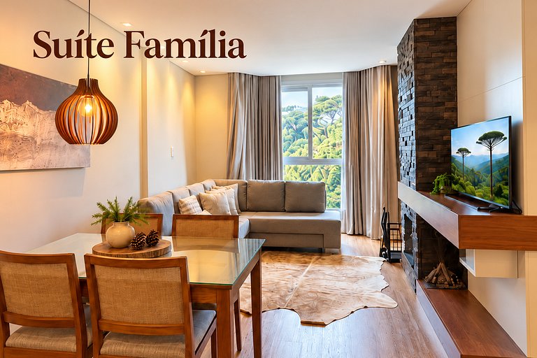 Suíte Família | Piscina | Academia | Sauna | 304